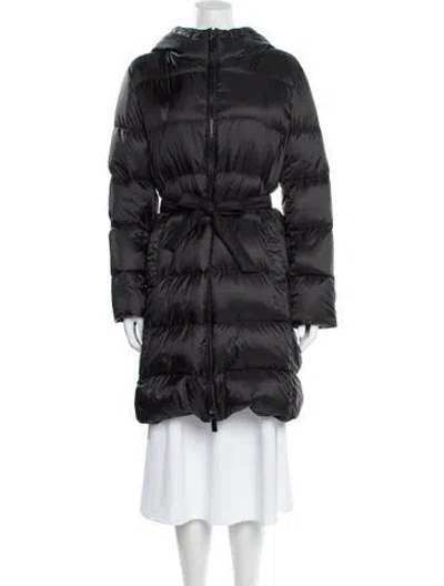 Pre-owned Max Mara Parka In Black