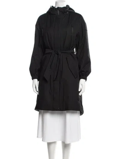 Pre-owned Max Mara Parka In Black