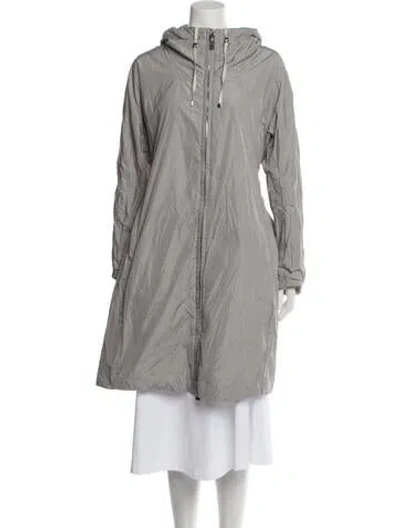 Pre-owned Max Mara Parka In Gray
