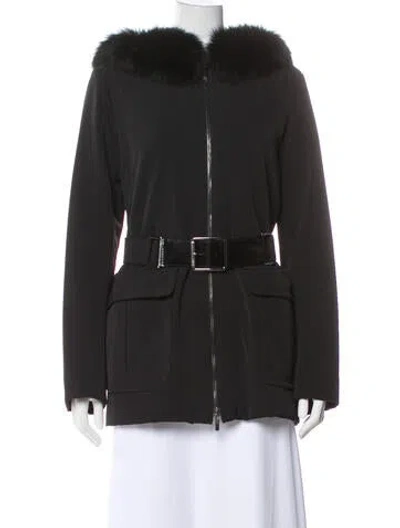 Pre-owned Max Mara Parka In Gray