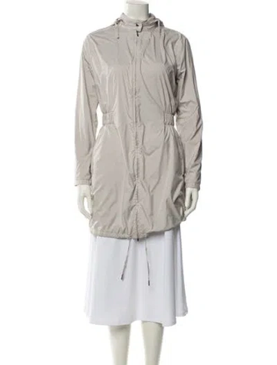 Pre-owned Max Mara Parka In Neutral
