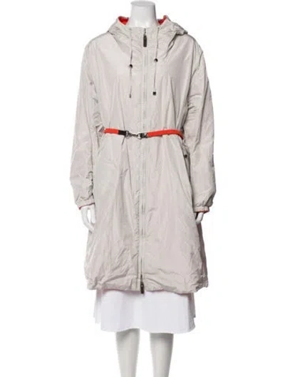 Pre-owned Max Mara Parka In Neutrals
