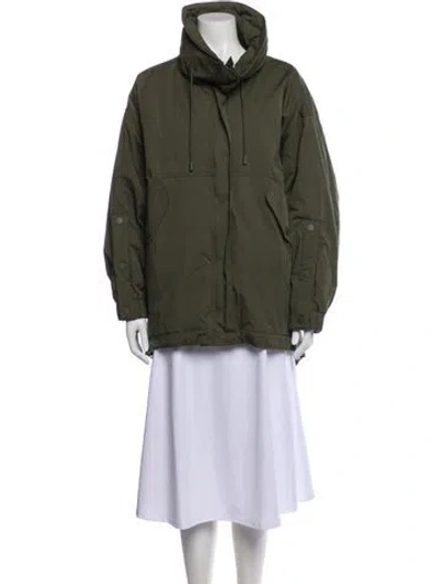 Pre-owned Max Mara Parka W/ Tags In Green