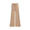 Max Mara Parole Drawstring Trousers In Yellow