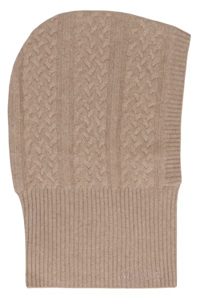 Max Mara Passamontagna Romana In Cashmere In Neutral