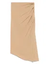 Max Mara Passo Midi Skirt In Brown