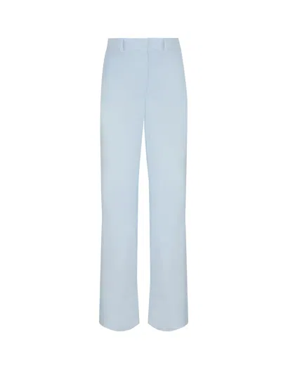 MAX MARA PASTEL LIGHT-BLUE VISCOSE PERSIA PANT