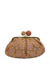 Max Mara Pasticcino Clutch Bag In 橘色