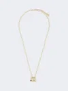 Max Mara Pasticcino-pendant Choker Necklace In Gold
