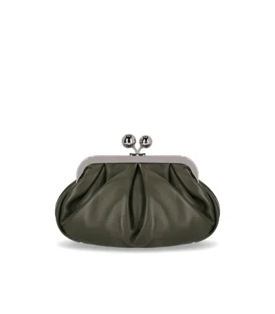 Max Mara Pasticcino Prati Small Green Clutch