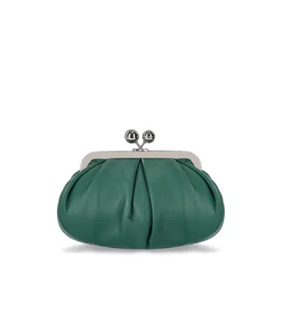 Max Mara Pasticcino Prati Small Green Clutch Bag