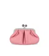 Max Mara Pasticcino Prati Small Pink Clutch In Pink