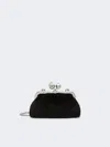 Max Mara Pastry Bag Woman Black In Black
