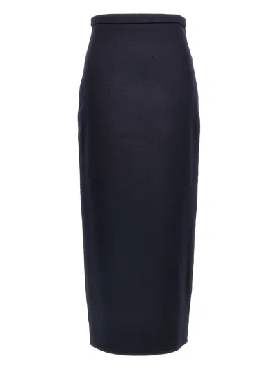 MAX MARA PATCH-POCKET MIDI SKIRT