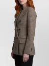 Max Mara Patio Virgin Wool Tailored Jacket In Multi