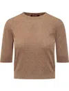 Max Mara Patrik Top In 褐色