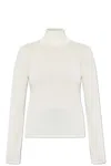 Max Mara "patroni" Turtleneck In White