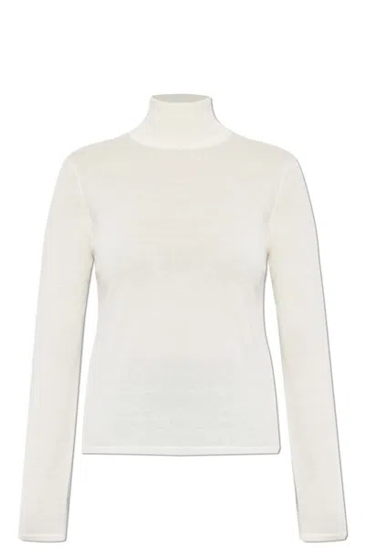 Max Mara "patroni" Turtleneck In White