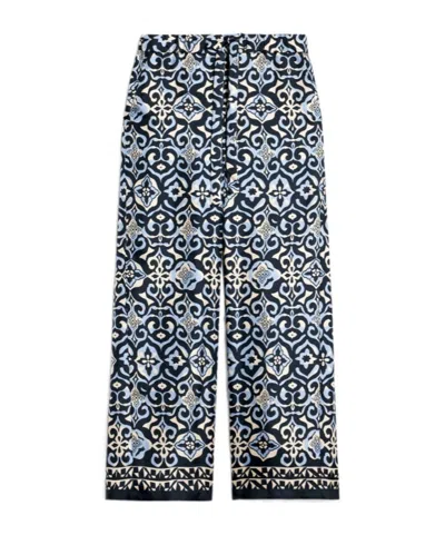 Max Mara Pattern Printed Casual Pants In Multicolor