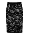 Max Mara Pattern Skirt In Black