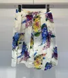 Max Mara Pattern Skirt In Multicolor