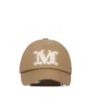 Max Mara Patterned Baseball Cap In Brown