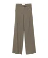 Max Mara Patterned Casual Pants In Brown