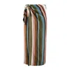 Max Mara Patterned Crepe De Chine Pareo Skirt In Multi