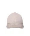Max Mara Patterned Hat In Gray