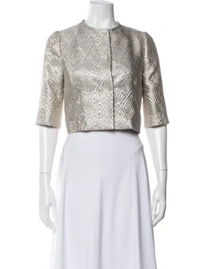 Pre-owned Max Mara Patterned Jacket