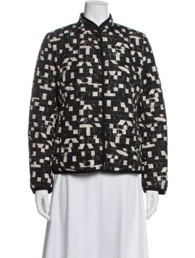 Pre-owned Max Mara Patterned Jacket In Grey