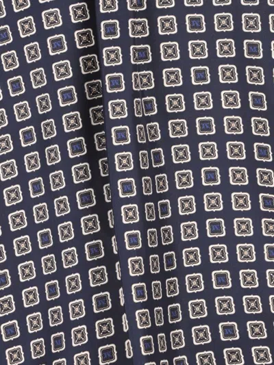 Max Mara Patterned Shirt In Blue