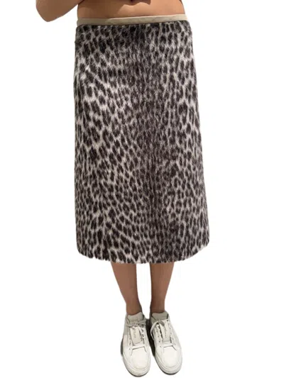 Max Mara Patterned Skirt In Multi