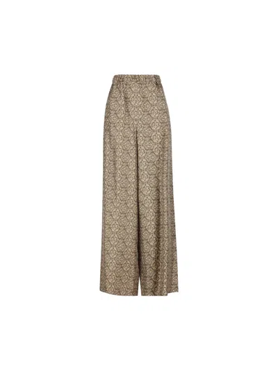 MAX MARA PATTERNED WIDE-LEG TROUSERS