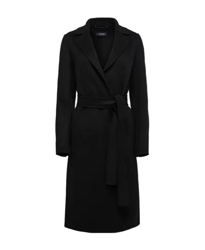 Max Mara Pauline Coat In Black