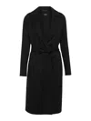 Max Mara Pauline Coats And Trench Coats Black In Black