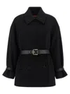 Max Mara Pausa Coat In Multi