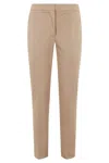 Max Mara Pegno Straight-leg Trousers In Neutral