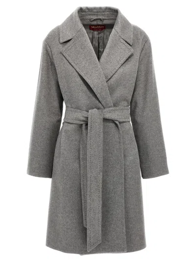 Max Mara Pazzo Coats And Trench Coats Gray