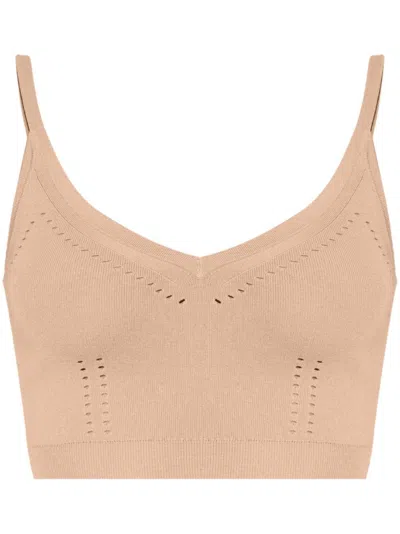 MAX MARA PEACH SMIRNE SLEEVELESS TOP
