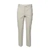 Max Mara Pearl Gray Cotton And Viscose Fairy Pants '