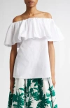 Max Mara Peccati Blouse In Optical White