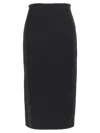 Max Mara Pece Skirts Black In Black