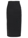 Max Mara Pece Skirts Black In Black