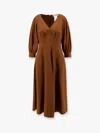 Max Mara Pedaggi Cotton Midi Dress