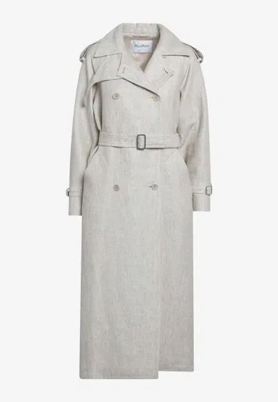 MAX MARA PEDAGGI DOUBLE-BREASTED DUSTER COAT