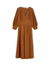 Max Mara Pedaggi Cotton Midi Dress