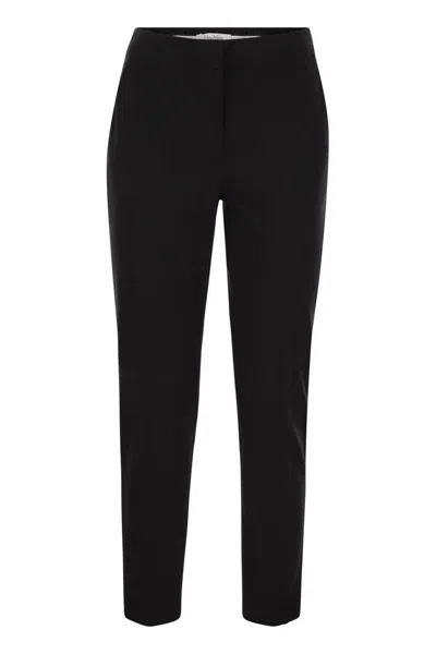 MAX MARA MAX MARA PEGNO - VISCOSE JERSEY TROUSERS