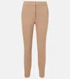 Max Mara Pegno Slim Pants In Brown
