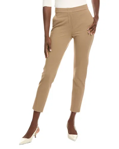 Max Mara Pegno Jersey Trouser In Brown
